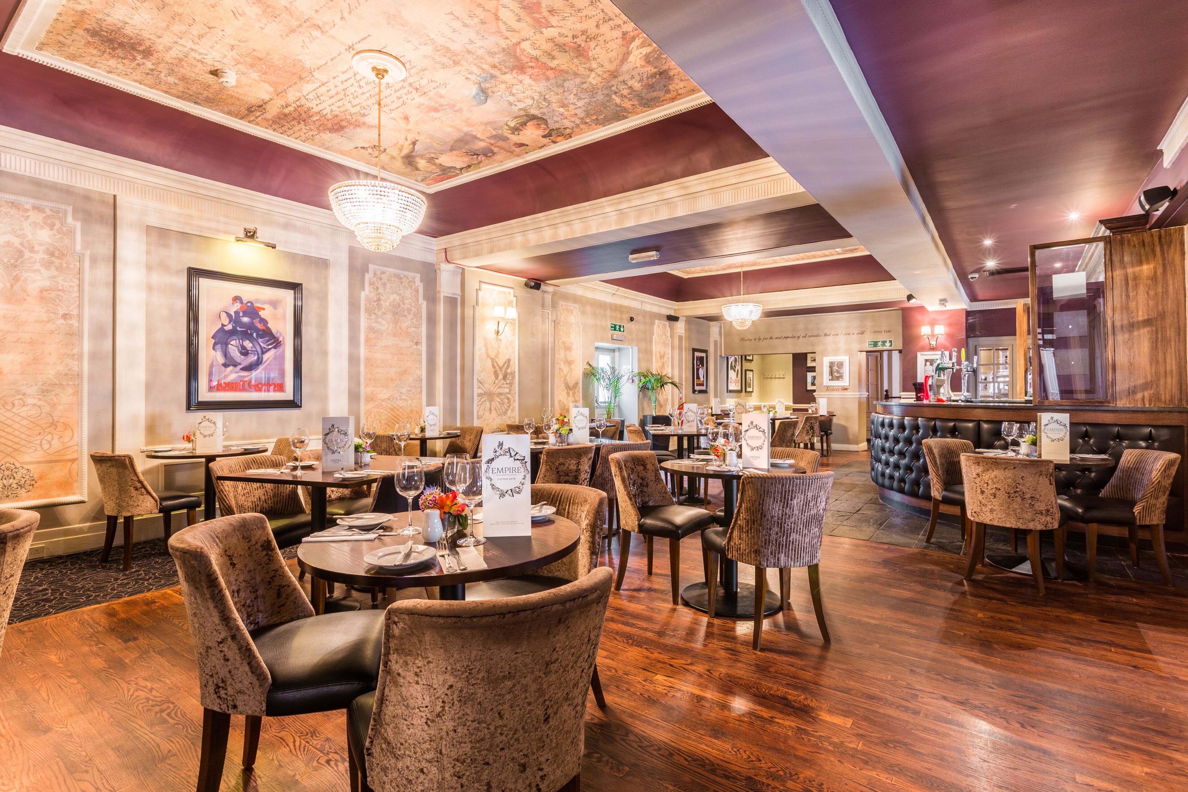 daily buffet breakfast for a fee