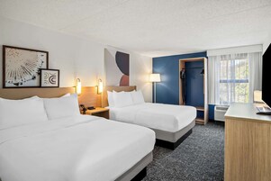 1 habitación, escritorio y cortinas blackout 