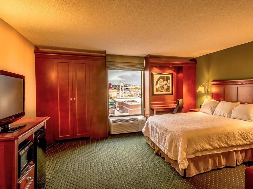 In-room safe, iron/ironing board, free cribs/infant beds, rollaway beds