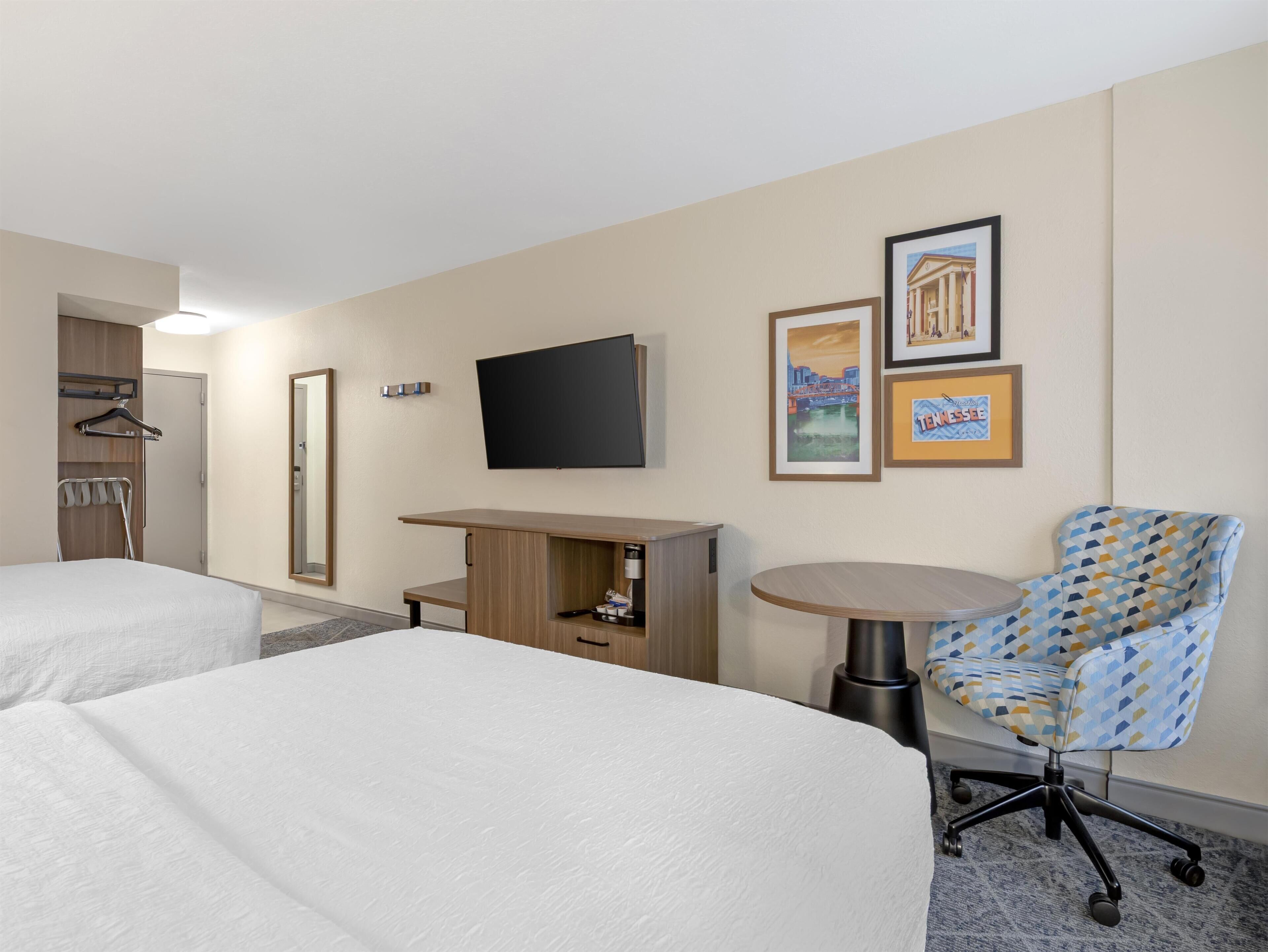 Room, 2 Queen Beds, Non Smoking | Premium bedding, down comforters, pillowtop beds, in-room safe