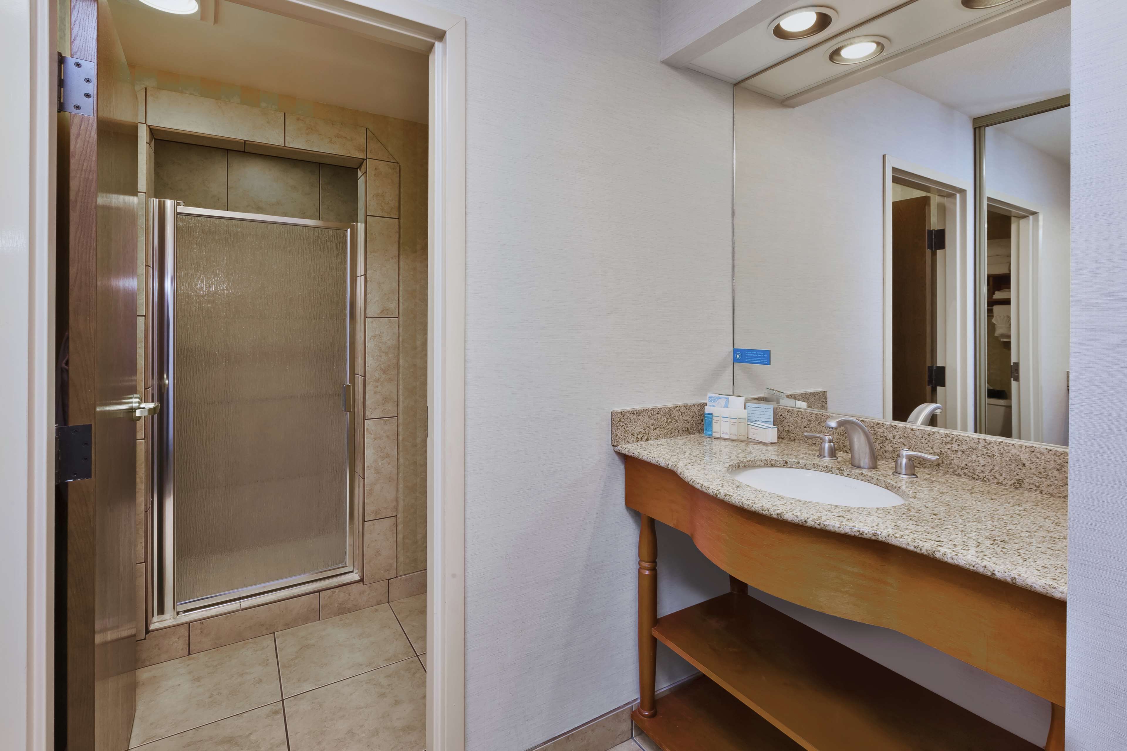 suite, 1 king bed, non smoking | bathroom shower