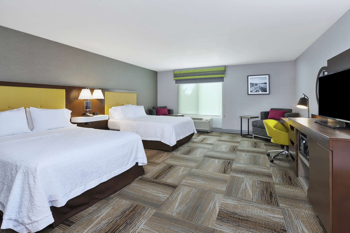 room, multiple beds, accessible, bathtub | premium bedding, down duvets, pillow-top beds, desk