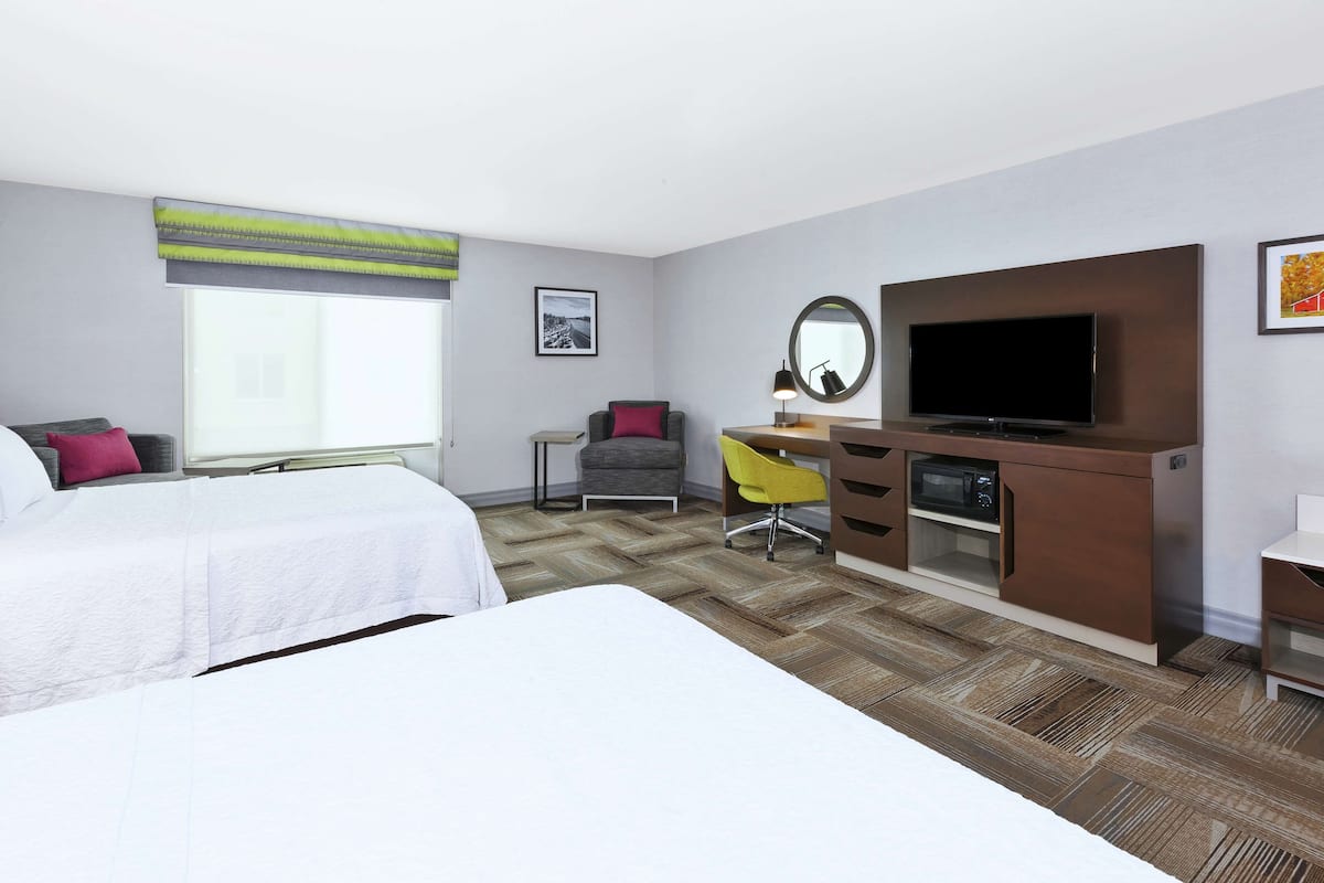 Room, Multiple Beds, Accessible, Bathtub | Premium bedding, down comforters, pillowtop beds, desk
