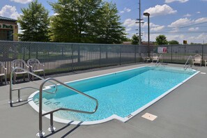 Seasonal outdoor pool