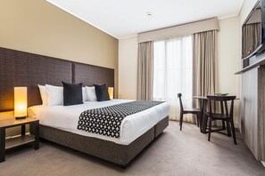 Minibar, in-room safe, desk, blackout drapes