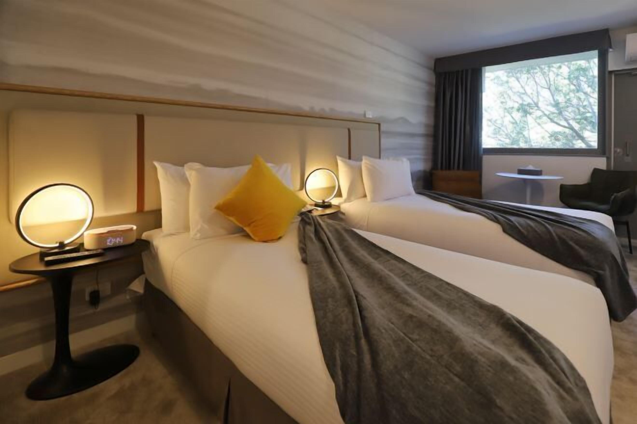 Minibar, in-room safe, desk, blackout drapes