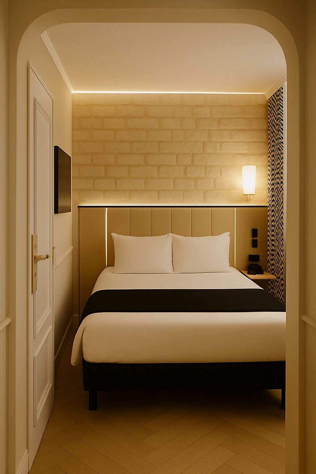 Habitación doble estándar | Ropa de cama de alta calidad y minibar 