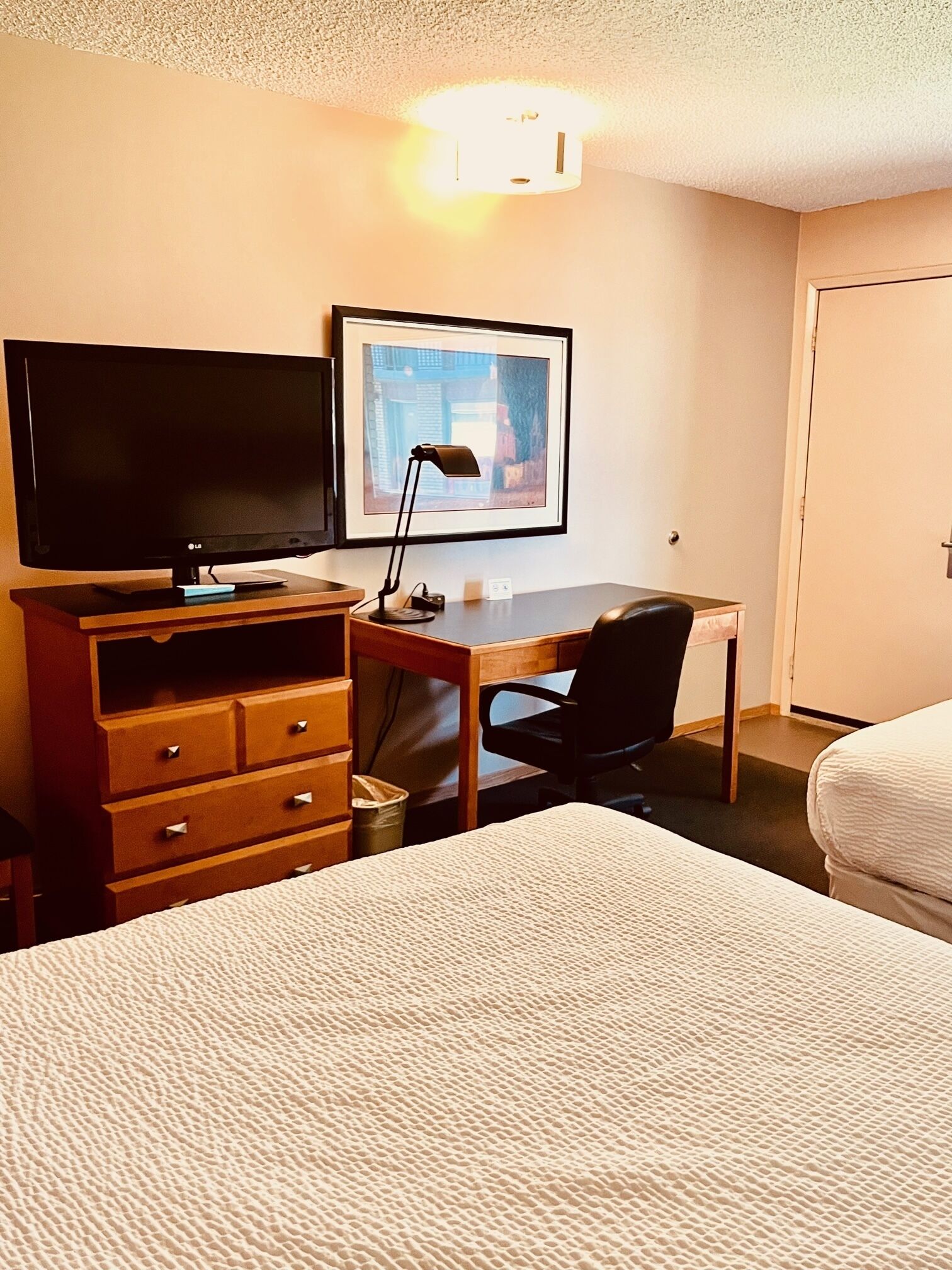 standard room, 2 queen beds | desk, laptop workspace, blackout curtains, soundproofing