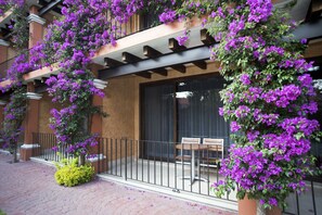 Superior Room, 2 Double Beds | Balcony view