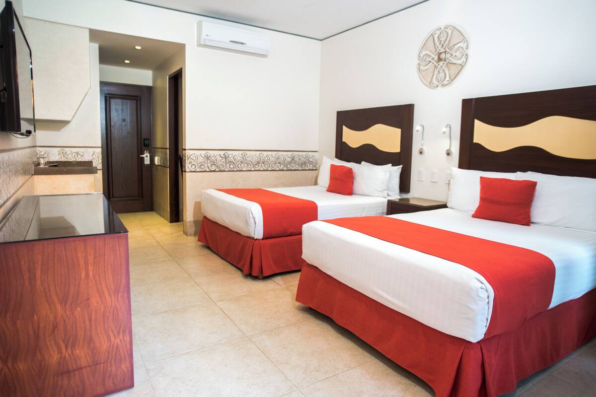 1 habitación, ropa de cama de alta calidad y colchones Select Comfort 