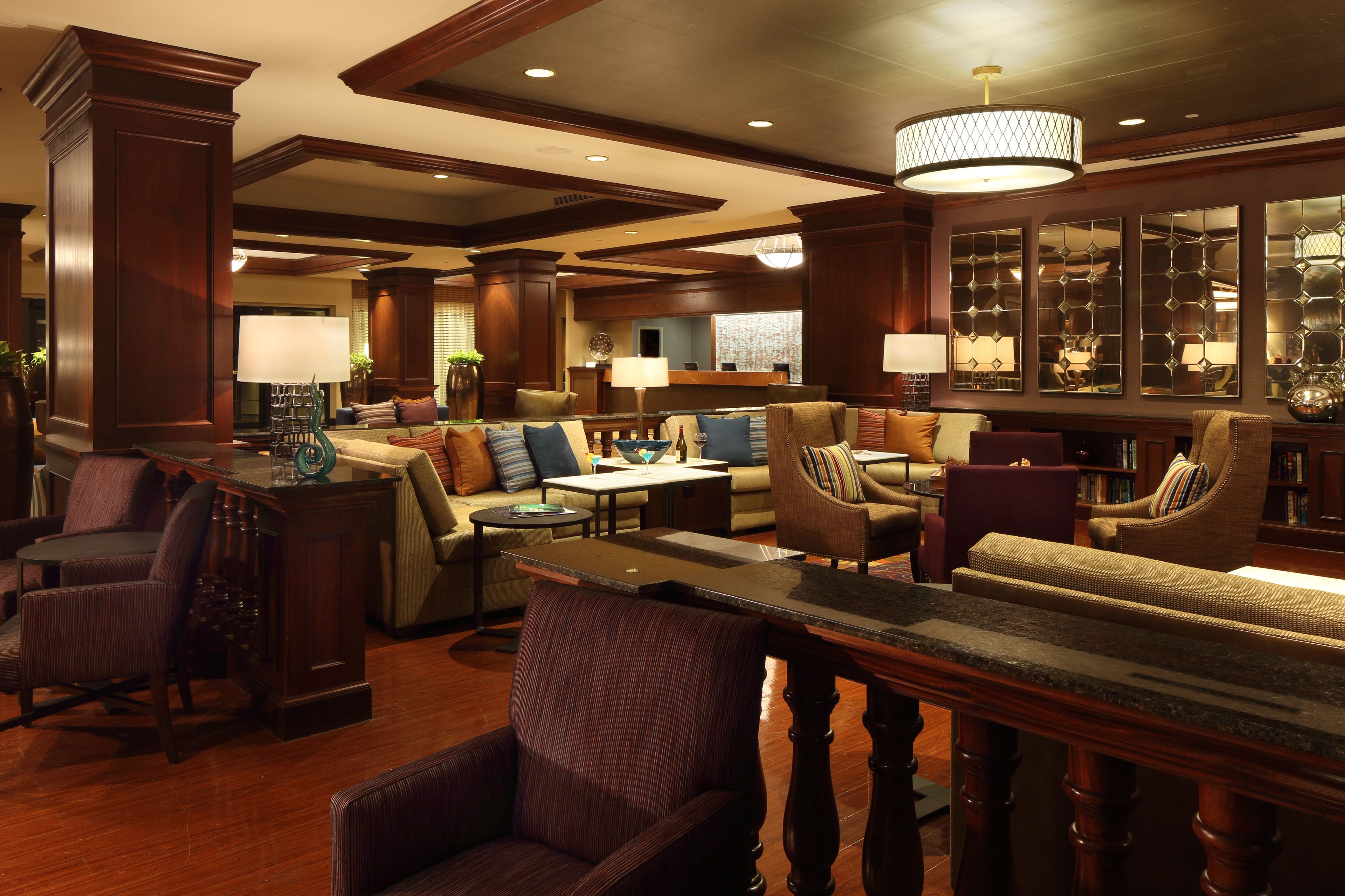 serves lunch and dinner