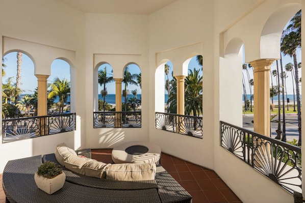 Suite de lujo, 1 habitación, vista al océano (Anacapa) | Vista a la playa o el mar