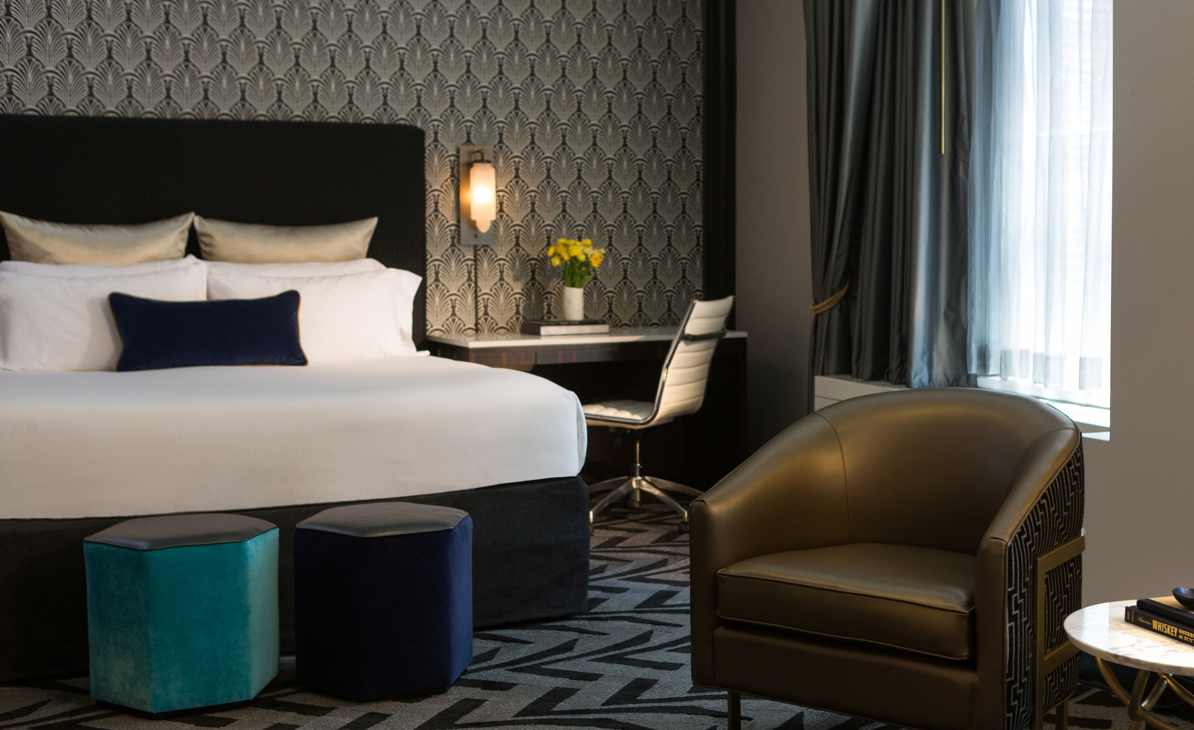 egyptian cotton sheets, premium bedding, down duvets, pillow-top beds