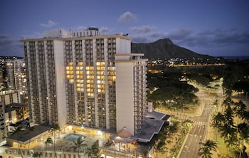 Hotel Exterior at The Twin Fin Hotel