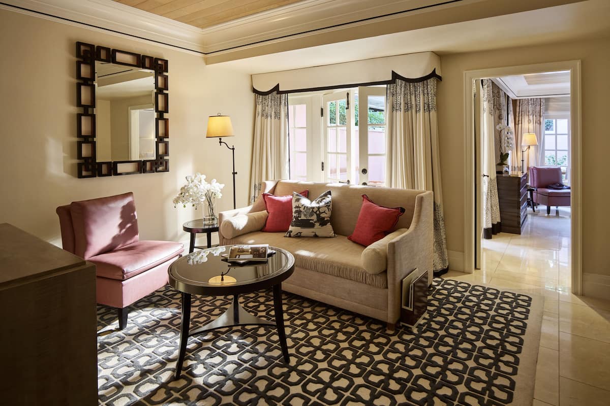 Bel-Air Suite with Patio | 1 bedroom, Egyptian cotton sheets, premium bedding, down duvets