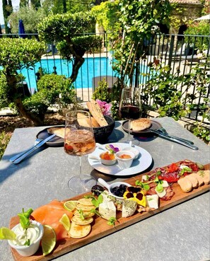 2 restauranter, franske retter