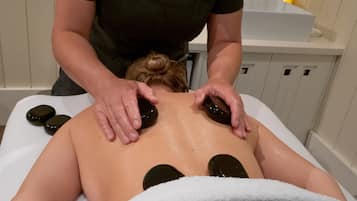 Couples treatment room(s), body treatments, hot stone massages