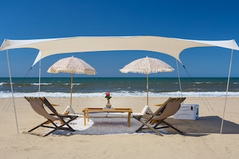 View of beach at Marriott Marina del Rey