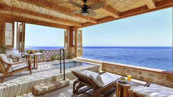 Junior Suite, 1 Queen Bed, Sea View | View from room