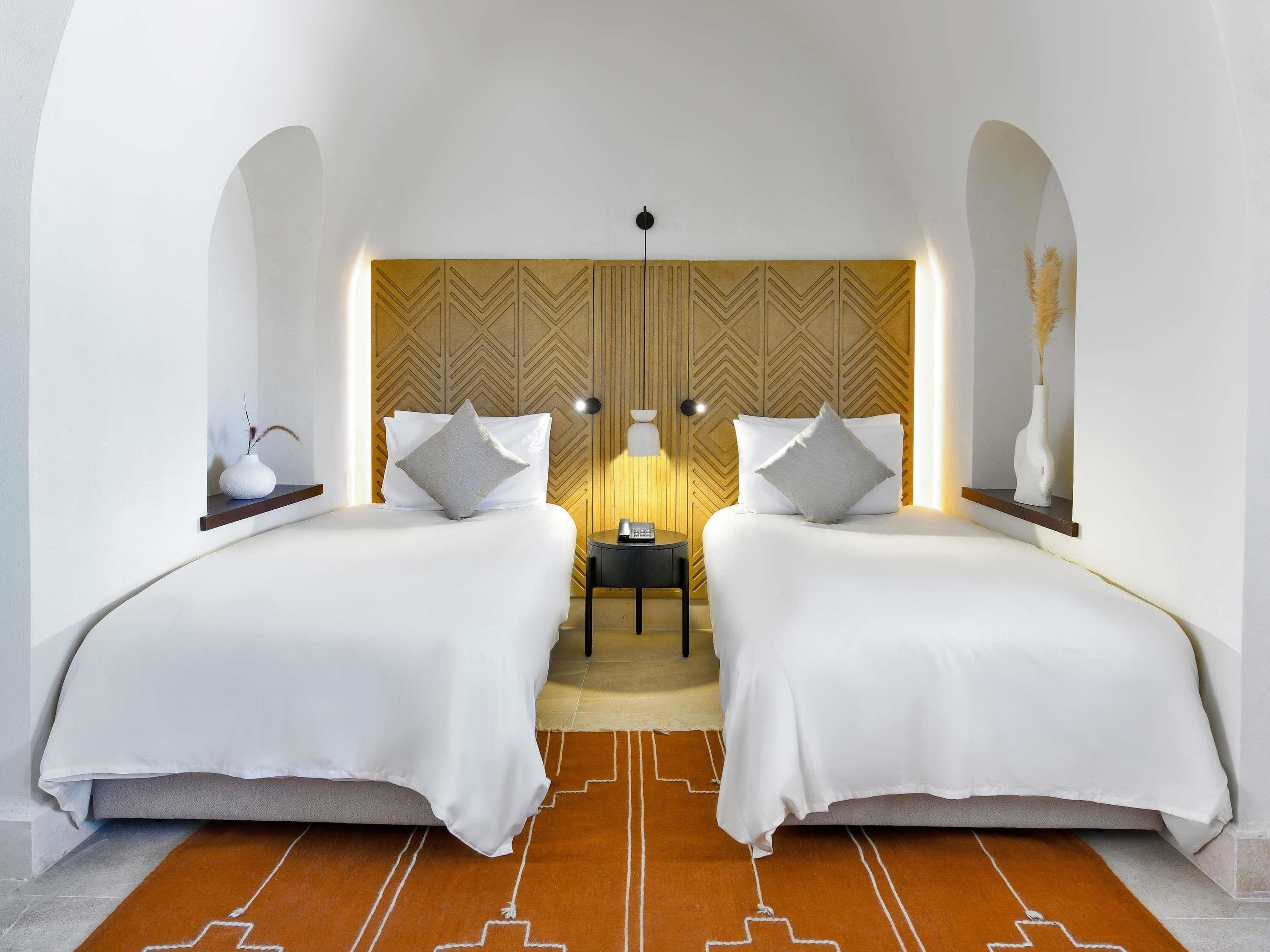 Allergitestet sengetøy, minibar, safe på rommet og blendingsgardiner