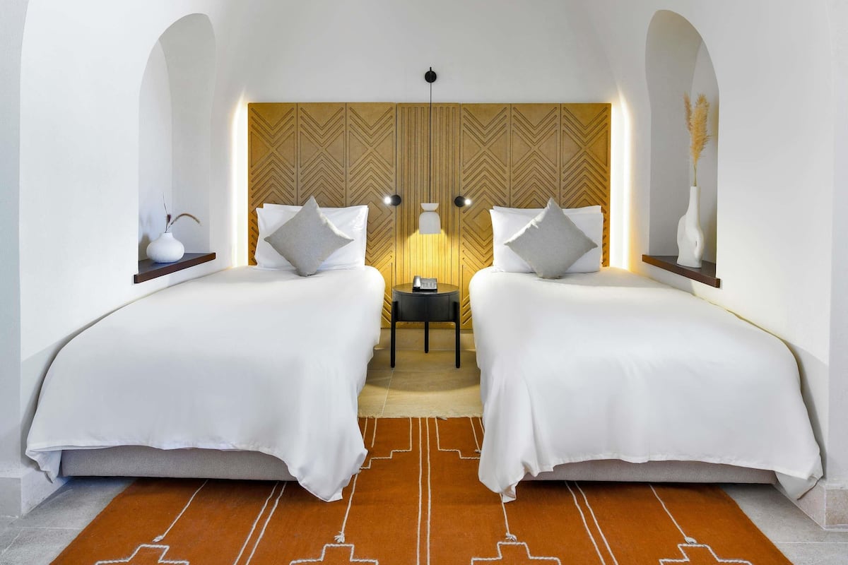 1 slaapkamer, hypoallergeen beddengoed, een minibar