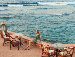 Ocean views, open daily