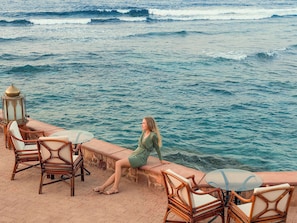 Ocean views, open daily