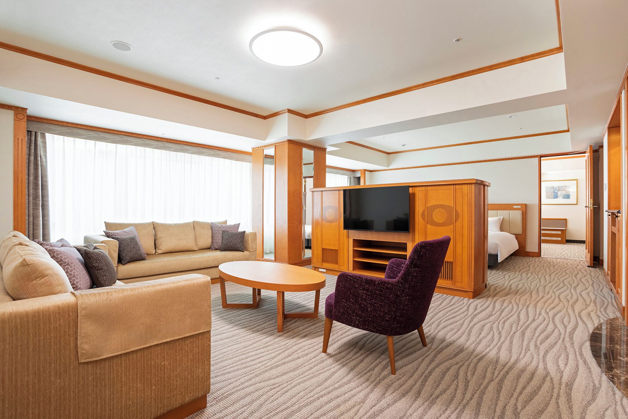 economy class family room, a (140sqm), non smoking | in-room safe, desk, blackout curtains, soundproofing