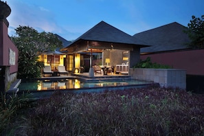 Villa, 1 Bedroom | Minibar, in-room safe, individually decorated, individually furnished