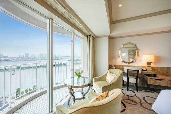 Quarto luxo, 1 cama King (Premium) | Vista do quarto