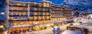 Front of property – evening/night