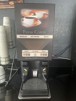 Free daily on-the-go breakfast 
