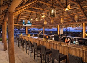 Poolside bar