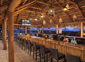 Poolside bar