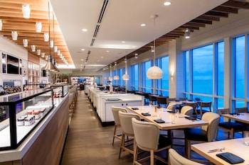 Breakfast and dinner served, ocean views  at Lido Beach Resort