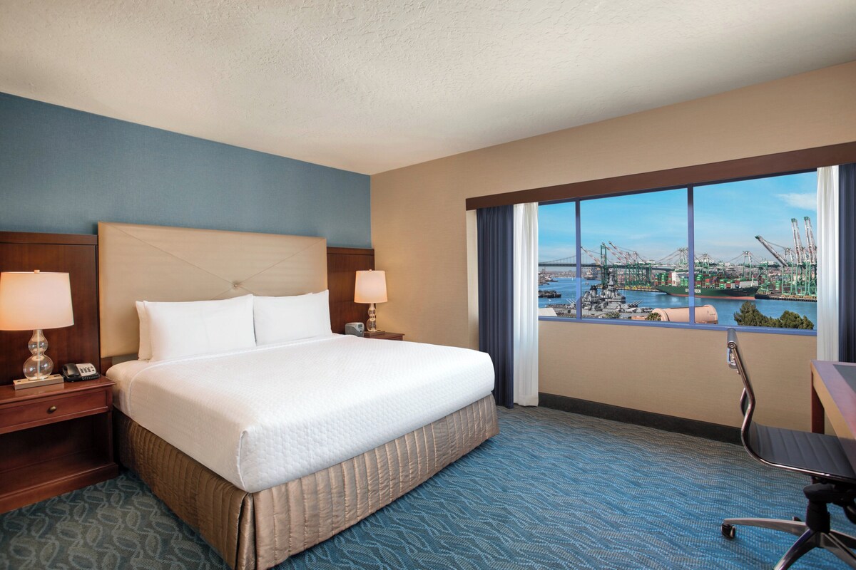 In-room safe, desk, blackout curtains, iron/ironing board