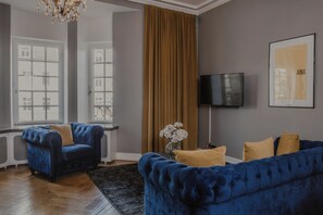 Deluxe Room, Non Smoking | Iron/ironing board, free WiFi, bed sheets - Home Hotel Grand, Helsingborg (Helsingborg)