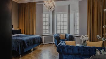 Deluxe-rum - icke-rökare | StrykjÀrn/strykbrÀda, gratis wi-fi och sÀngklÀder