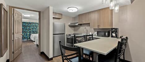 Suite, 2 Queen Beds, Accessible, Kitchen (Smoke Free) | Private kitchen