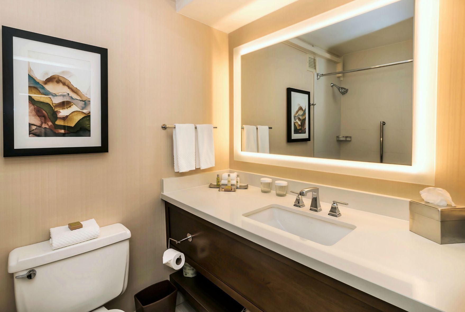 Bathroom | Free toiletries, hair dryer, towels