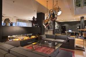 Sitzecke in der Lobby