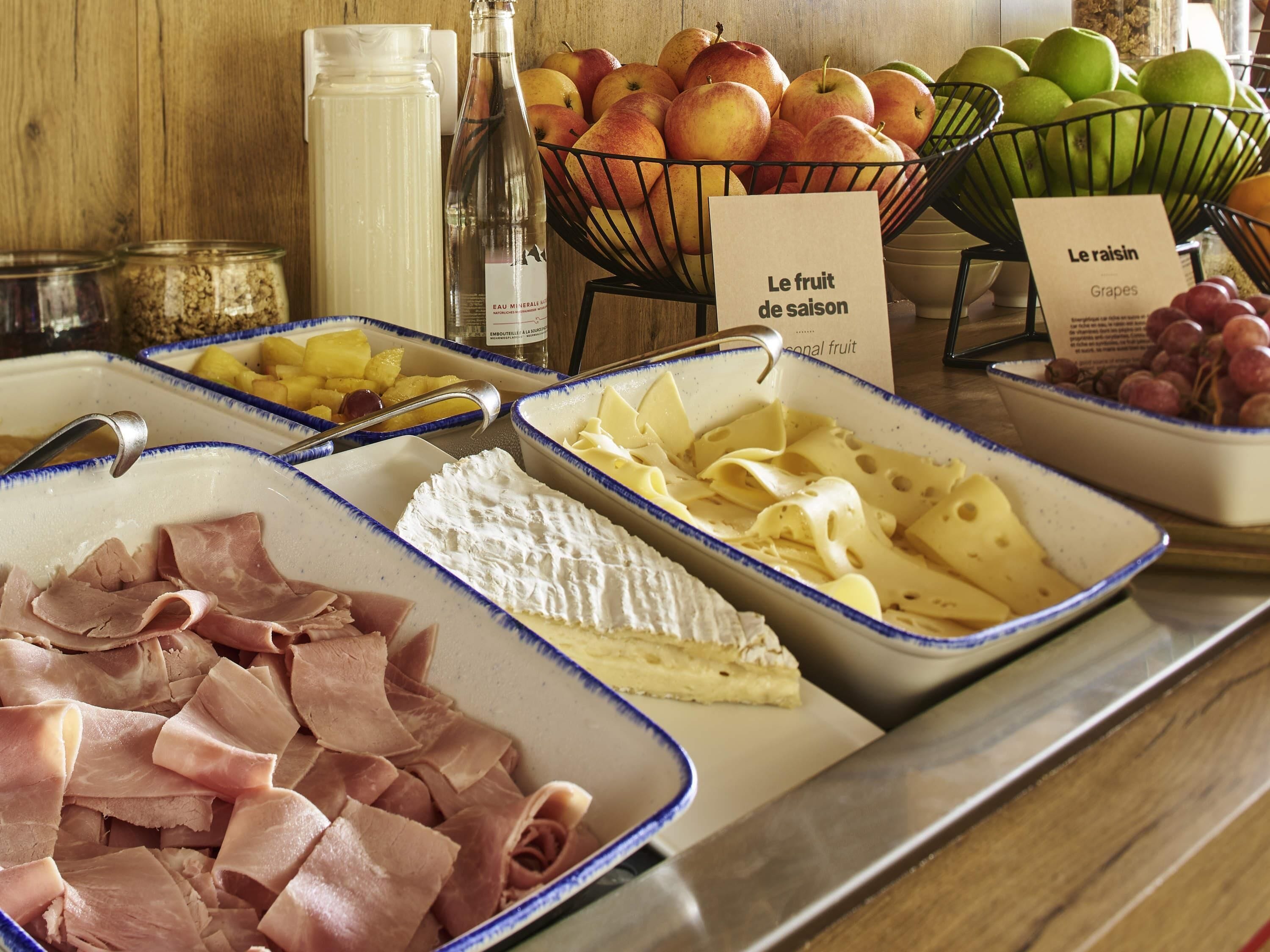 Daily continental breakfast for a fee