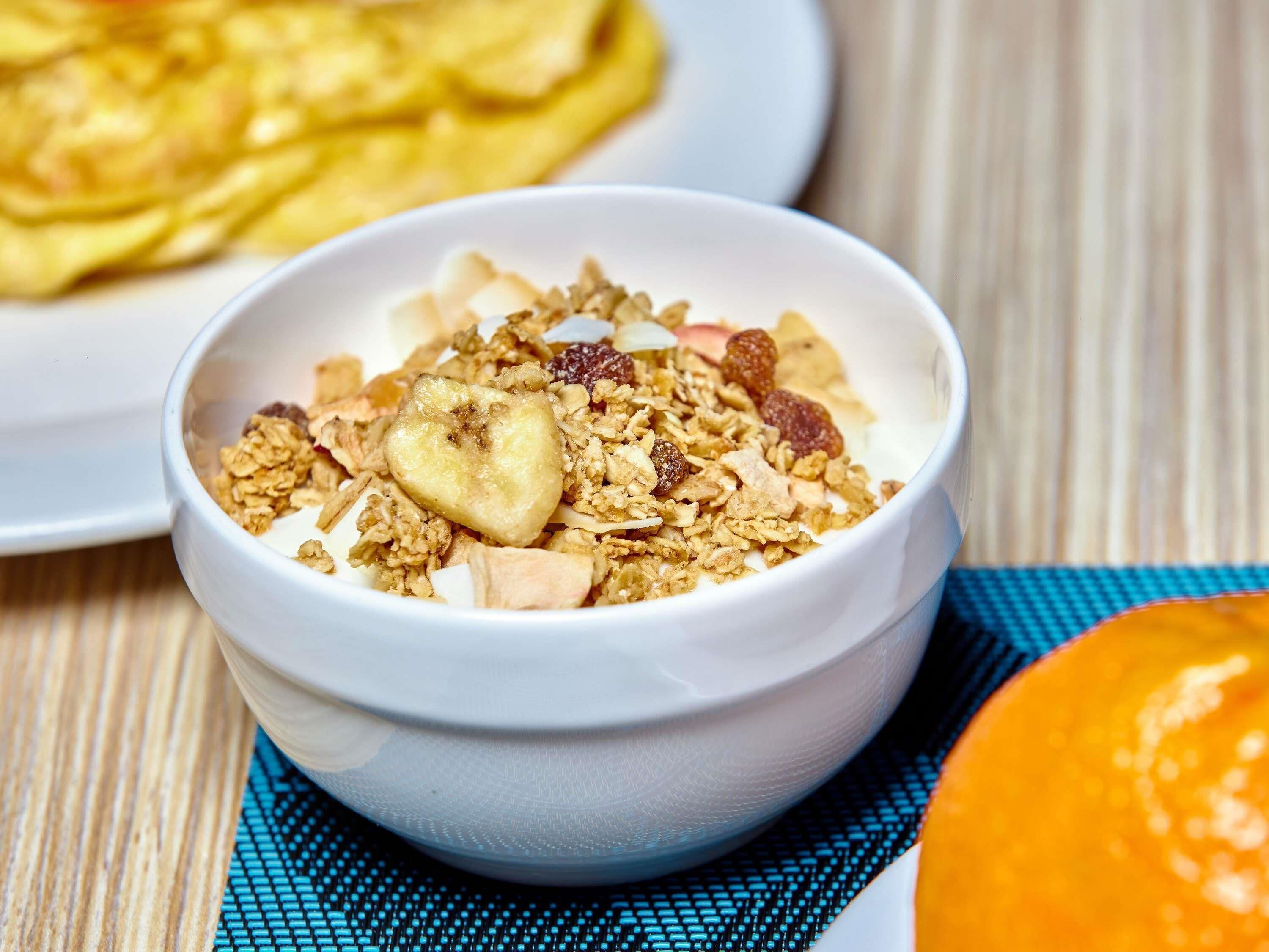 Komplett frokost hver dag (mot et tillegg)
