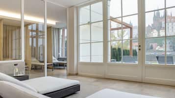 Behandlungsräume für Paare, Sauna, Dampfbad, Körperbehandlungen