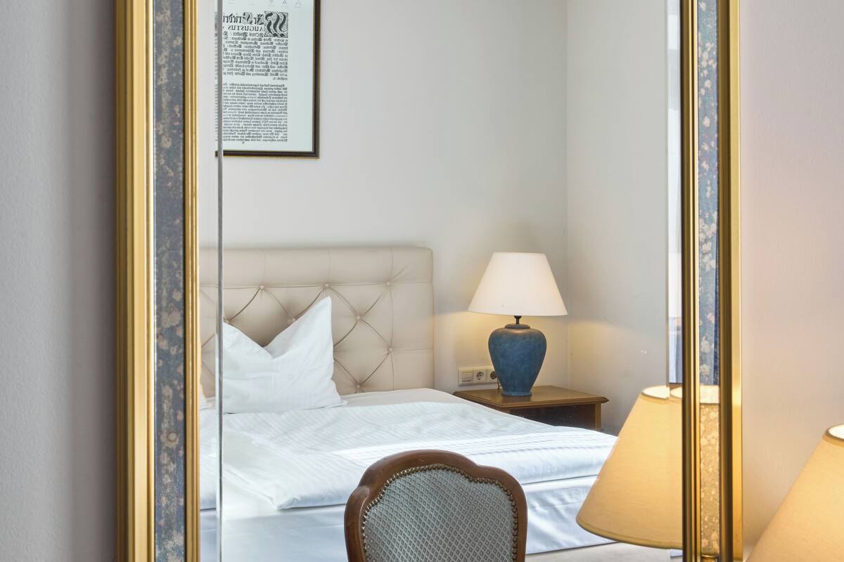 Standard Single Room | Premium bedding, desk, laptop workspace, blackout drapes
