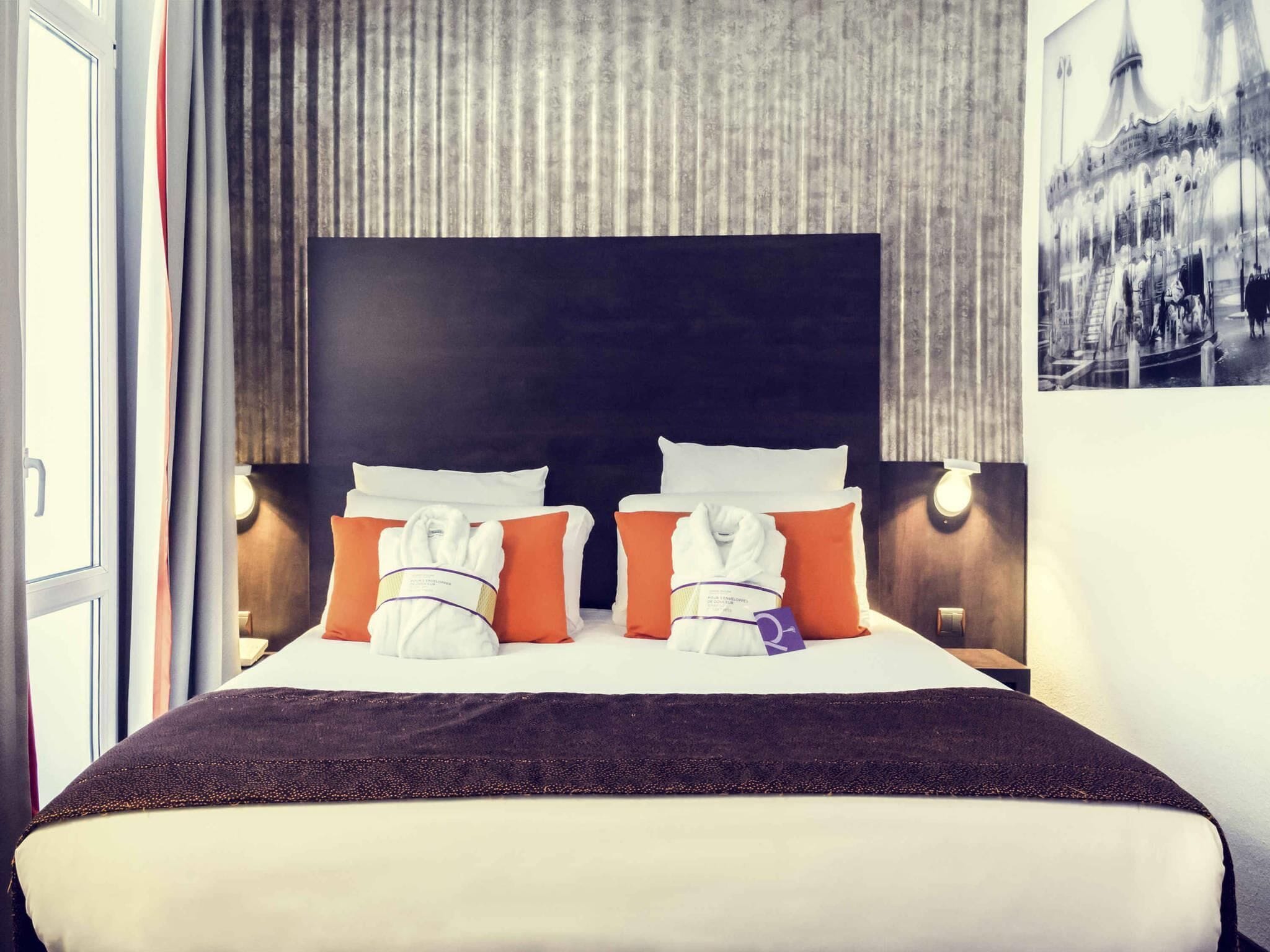 Premium bedding, Select Comfort beds, in-room safe