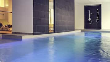 Indoor pool, outdoor pool