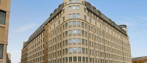Fassade der Unterkunft