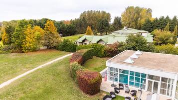 Landuitzicht vanuit accommodatie