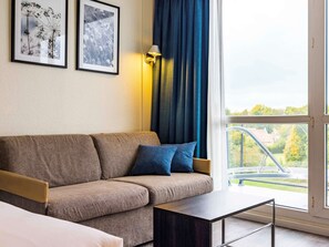 Minibar, in-room safe, desk, blackout curtains